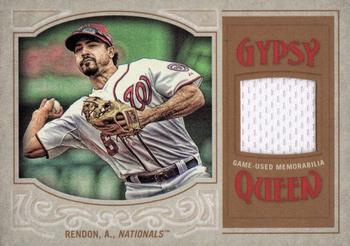 2016 Topps Gypsy Queen - Relic #GQR-ARE Anthony Rendon Front