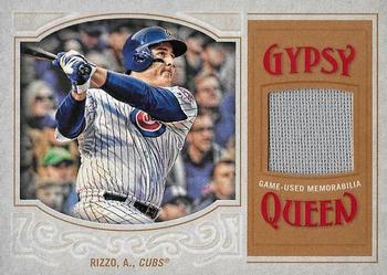 2016 Topps Gypsy Queen - Relic #GQR-ARI Anthony Rizzo Front