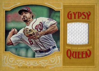 2016 Topps Gypsy Queen - Relic Gold #GQR-ARE Anthony Rendon Front