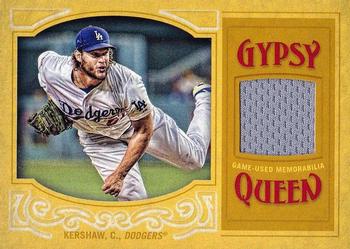 2016 Topps Gypsy Queen - Relic Gold #GQR-CK Clayton Kershaw Front