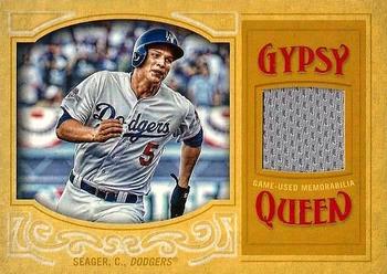 2016 Topps Gypsy Queen - Relic Gold #GQR-CSE Corey Seager Front
