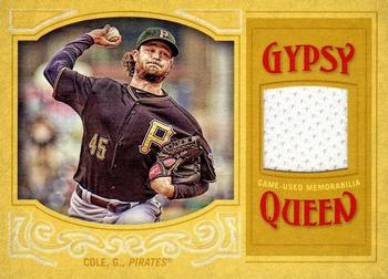 2016 Topps Gypsy Queen - Relic Gold #GQR-GC Gerrit Cole Front