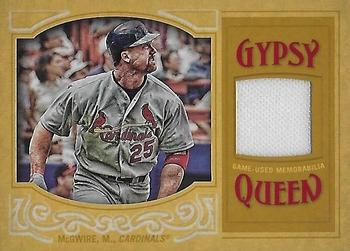 2016 Topps Gypsy Queen - Relic Gold #GQR-MMC Mark McGwire Front