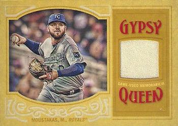 2016 Topps Gypsy Queen - Relic Gold #GQR-MMO Mike Moustakas Front
