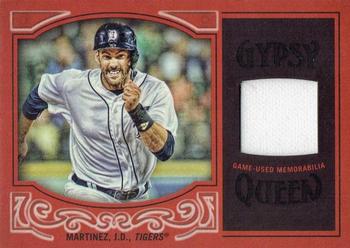 2016 Topps Gypsy Queen - Relic Red #GQR-JM J.D. Martinez Front