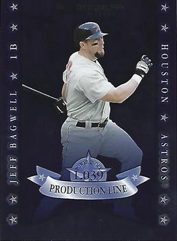 2001 Donruss - Production Line #PL-51 Jeff Bagwell Front