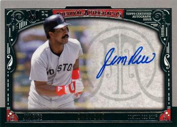 2016 Topps Museum Collection - Archival Autographs #AA-JR Jim Rice Front