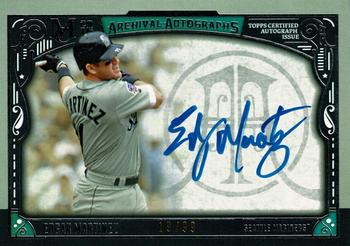 2016 Topps Museum Collection - Archival Autographs #AA-EMA Edgar Martinez Front