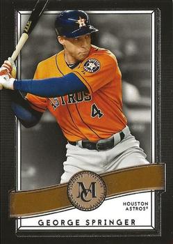 2016 Topps Museum Collection - Copper #74 George Springer Front