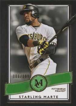 2016 Topps Museum Collection - Green #11 Starling Marte Front