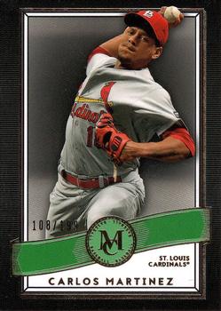 2016 Topps Museum Collection - Green #12 Carlos Martinez Front