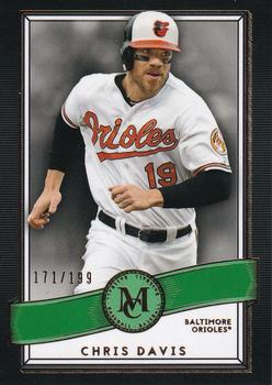 2016 Topps Museum Collection - Green #25 Chris Davis Front
