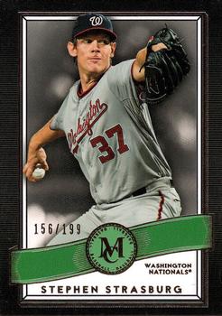 2016 Topps Museum Collection - Green #48 Stephen Strasburg Front