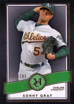 2016 Topps Museum Collection - Green #80 Sonny Gray Front