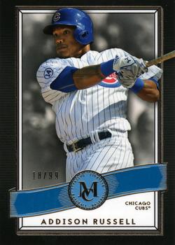 2016 Topps Museum Collection - Blue #34 Addison Russell Front