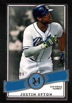2016 Topps Museum Collection - Blue #59 Justin Upton Front