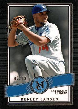 2016 Topps Museum Collection - Blue #60 Kenley Jansen Front