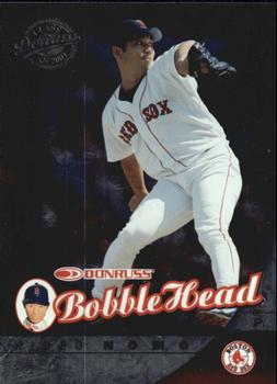 2001 Donruss Class of 2001 - Bobble Head Cards #12 Hideo Nomo  Front