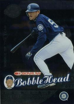 2001 Donruss Class of 2001 - Bobble Head Cards #21 Ichiro Front