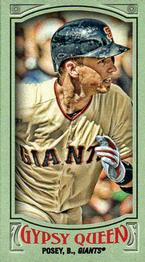 2016 Topps Gypsy Queen - Mini Green #2 Buster Posey Front