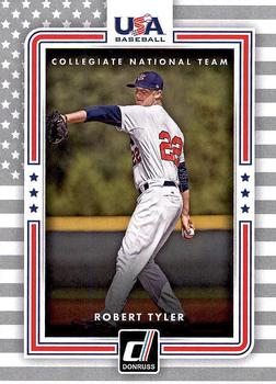 2016 Donruss - USA Collegiate National Team #USA-2 Robert Tyler Front