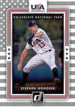 2016 Donruss - USA Collegiate National Team #USA-6 Stephen Nogosek Front