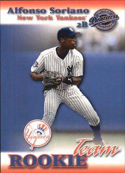 2001 Donruss Class of 2001 - Rookie Team #RT-02 Alfonso Soriano  Front