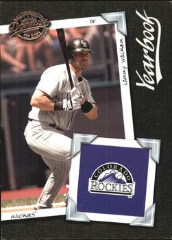 2001 Donruss Class of 2001 - Yearbook #YB-16 Larry Walker  Front