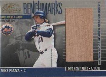 2001 Donruss Classics - Benchmarks #BM23 Mike Piazza  Front