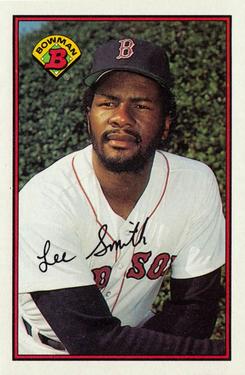 1989 Bowman #19 Lee Smith Front