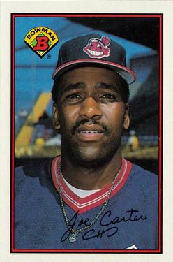 1989 Bowman #91 Joe Carter Front