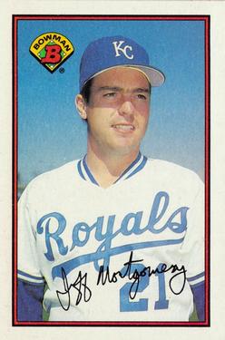 1989 Bowman #113 Jeff Montgomery Front