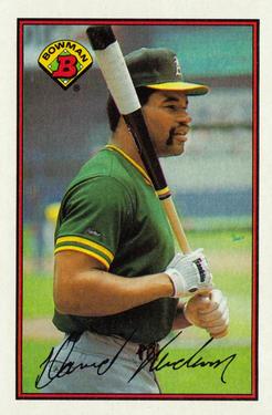 1989 Bowman #200 Dave Henderson Front