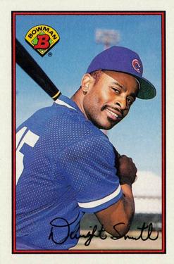 1989 Bowman #297 Dwight Smith Front