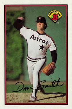 1989 Bowman #317 Dave Smith Front