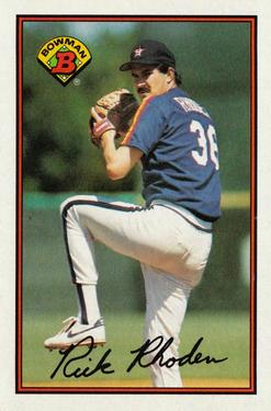1989 Bowman #323 Rick Rhoden Front