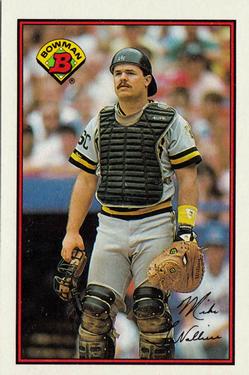 1989 Bowman #417 Mike LaValliere Front