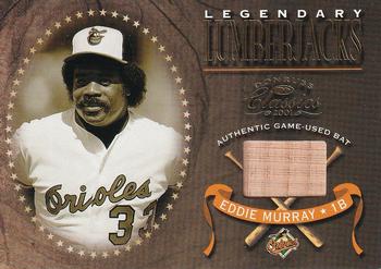 2001 Donruss Classics - Legendary Lumberjacks #LL-22 Eddie Murray Front