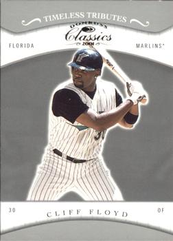 2001 Donruss Classics - Timeless Tributes #11 Cliff Floyd Front