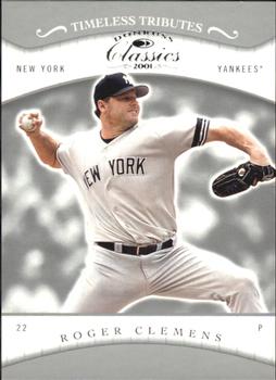 2001 Donruss Classics - Timeless Tributes #22 Roger Clemens Front
