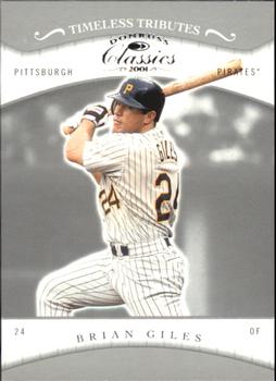 2001 Donruss Classics - Timeless Tributes #66 Brian Giles Front