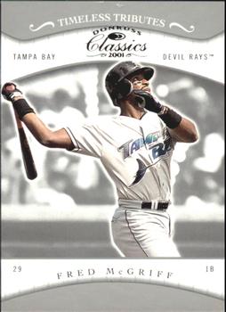 2001 Donruss Classics - Timeless Tributes #82 Fred McGriff Front