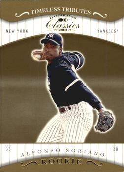2001 Donruss Classics - Timeless Tributes #144 Alfonso Soriano Front