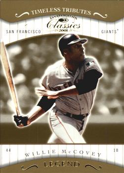 2001 Donruss Classics - Timeless Tributes #165 Willie McCovey Front