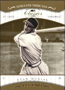 2001 Donruss Classics - Timeless Tributes #167 Stan Musial Front