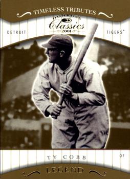 2001 Donruss Classics - Timeless Tributes #177 Ty Cobb Front
