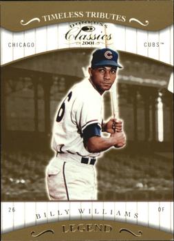 2001 Donruss Classics - Timeless Tributes #188 Billy Williams Front