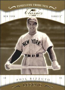 2001 Donruss Classics - Timeless Tributes #200 Phil Rizzuto Front