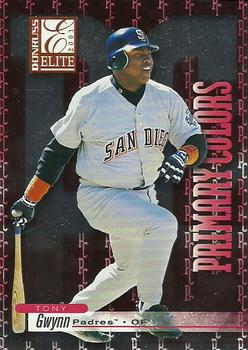 2001 Donruss Elite - Primary Colors Red #PC-22 Tony Gwynn  Front
