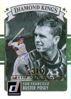 2016 Donruss - Career Stat Line #24 Buster Posey Front